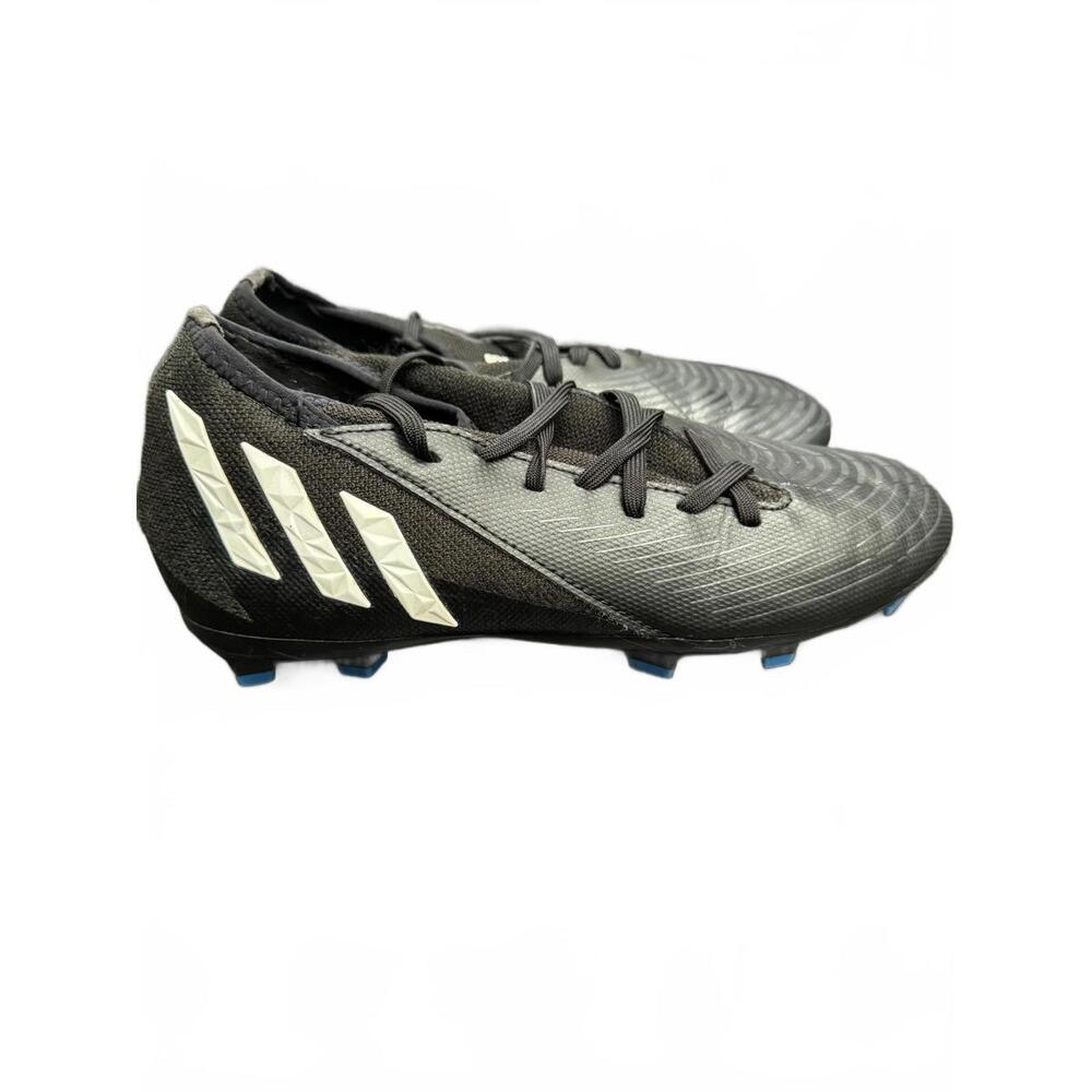 Adidas Predator Youth Soccer Cleats Size 5 Black White FG Firm Ground Boots